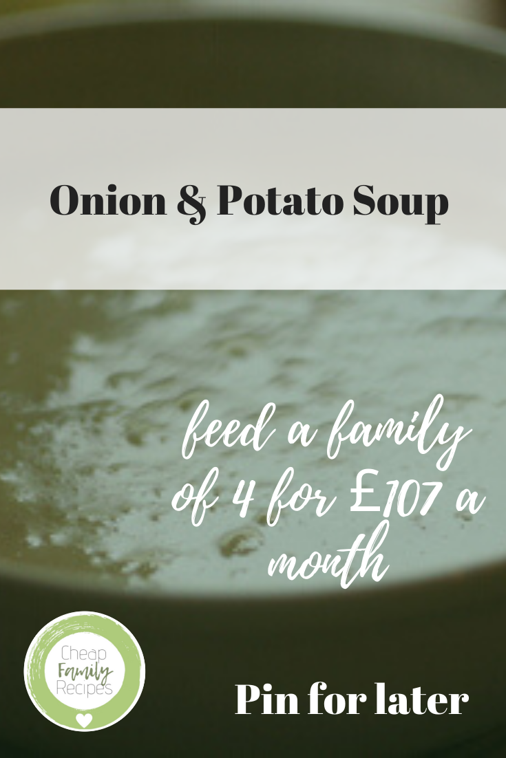 Onion and Potato Soup Cheap Family Recipes