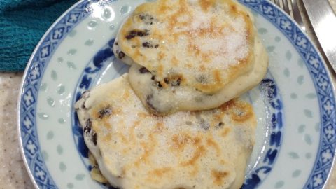 breakfast pancakes on a plate