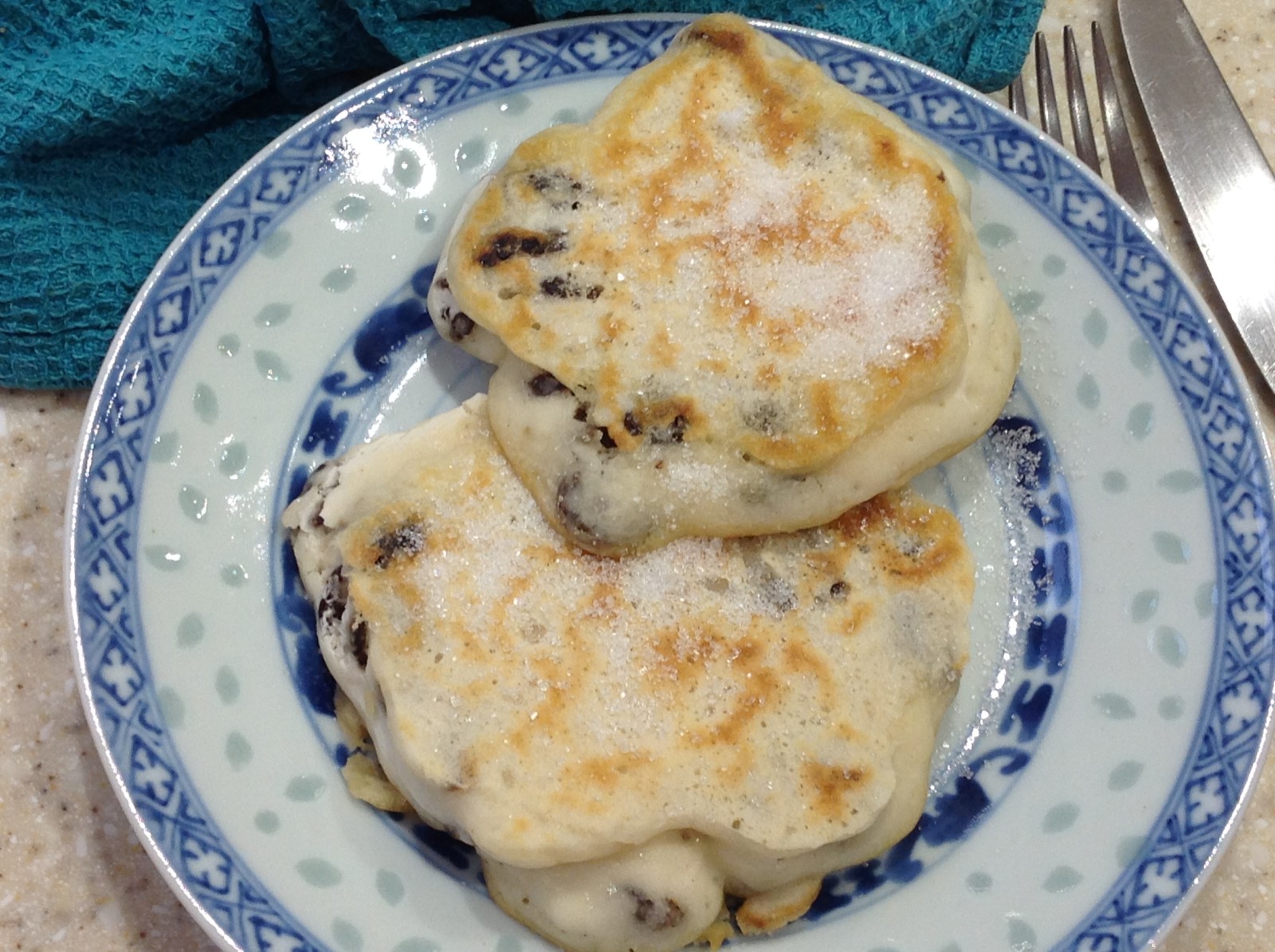 breakfast pancakes on a plate