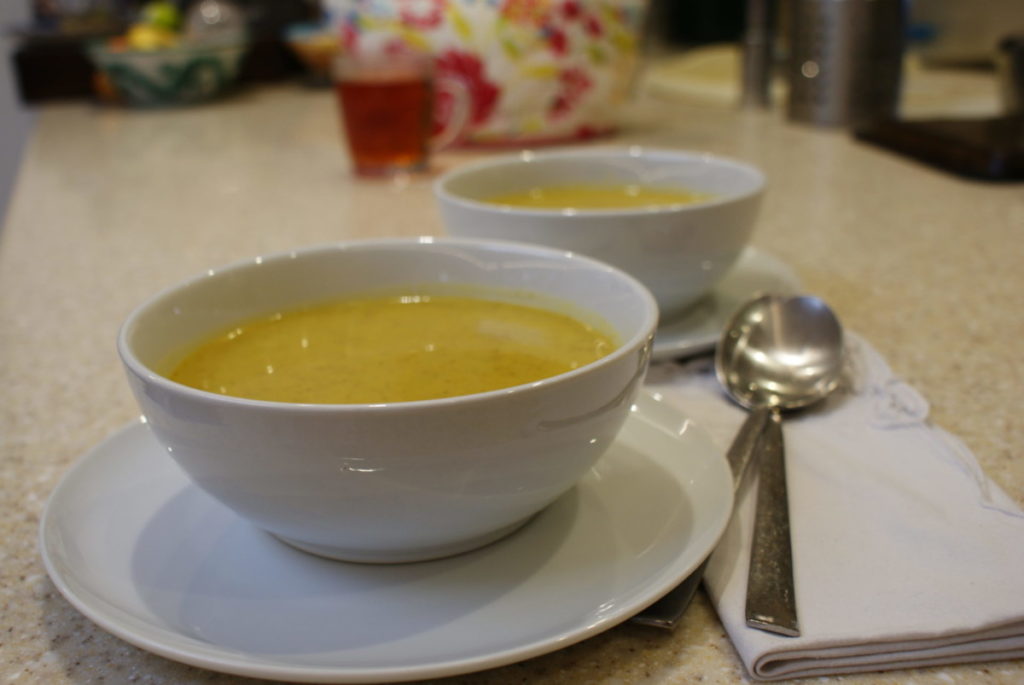 curried broccoli soup