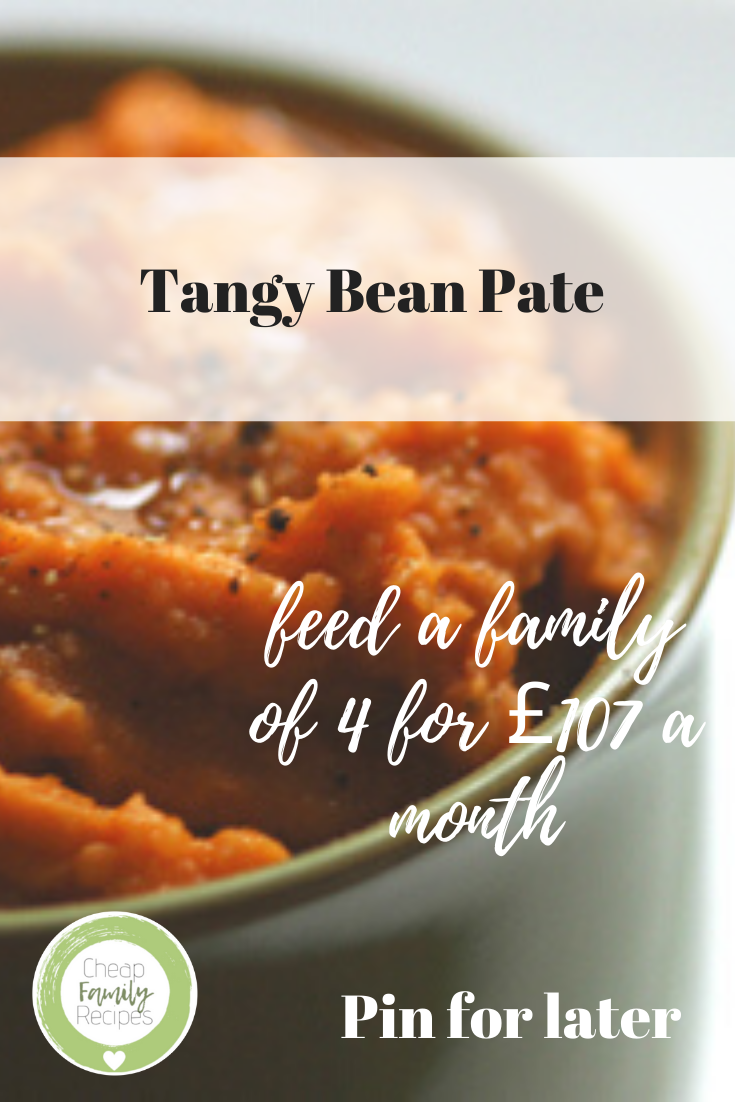 tangy bean pate