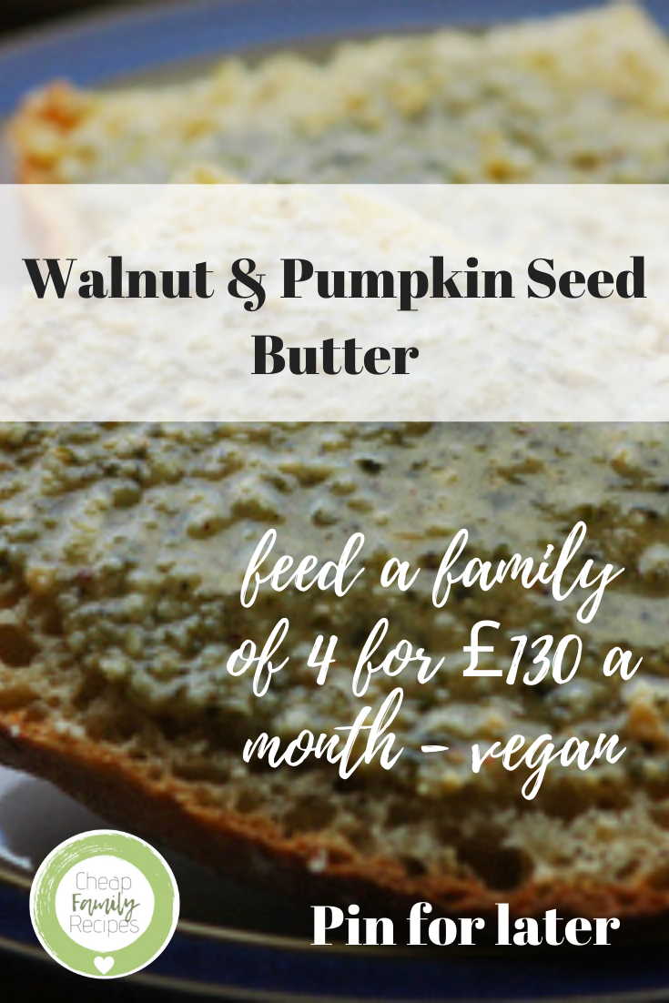 Walnut & Pumpkin Seed Butter