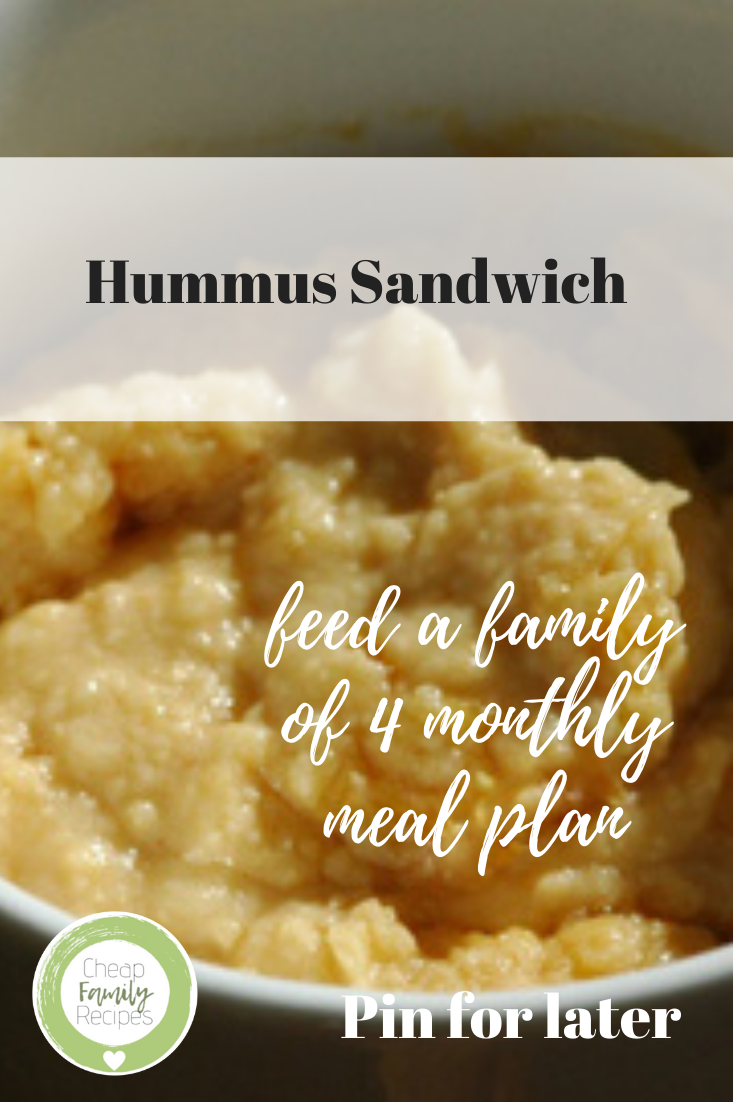 hummus sandwich