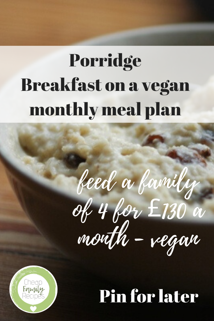 vegan porridge